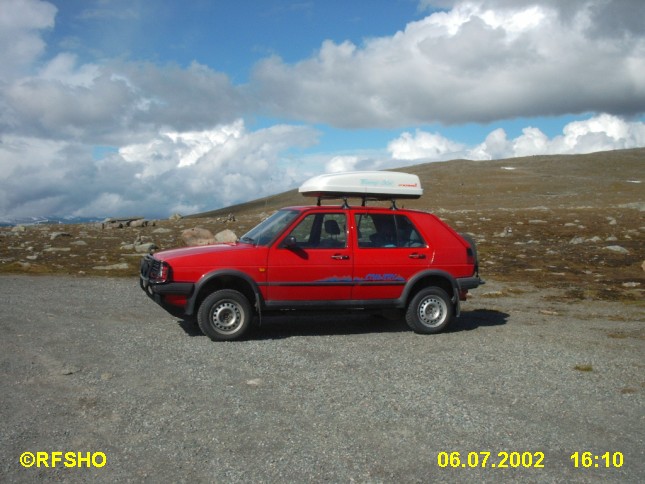 Valdresflya, 1389 m.o.h (norwegen)