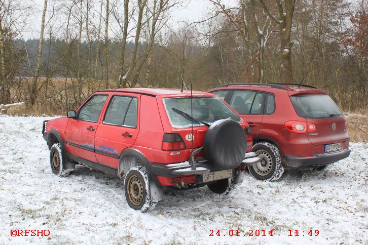 am Elbe-Seitenkanal Km 30,2 (VW-Golf-Country 300.000 km)