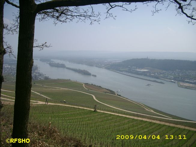Der Rhein vom Niederwalddenkmal