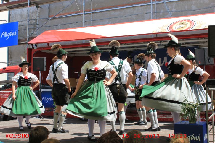 Marktfest in Heimenkirch (Trachtenverein Leiblachtaler)