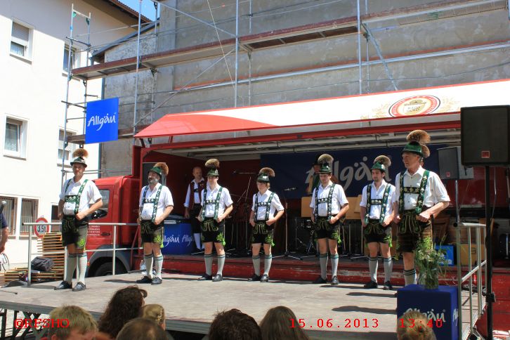 Marktfest in Heimenkirch (Trachtenverein Leiblachtaler)