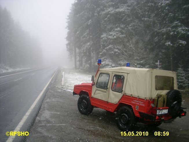 Erkundungsfahrzeug der IuK Gruppe