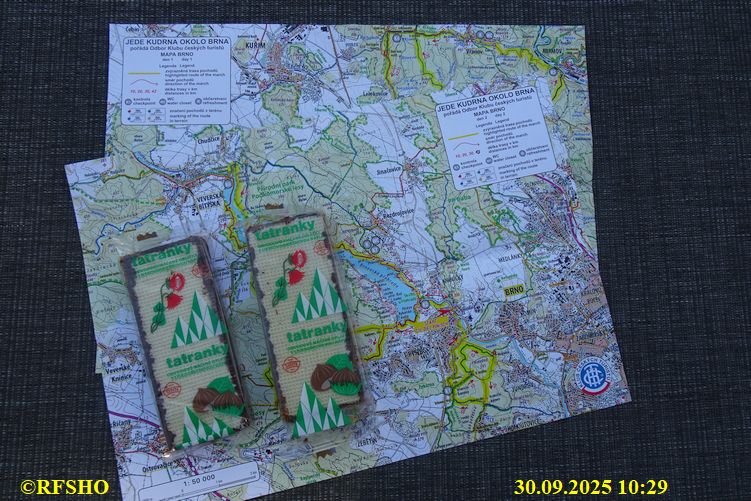 Marsch 2. Tag, Marschverpflegung, Landkarten