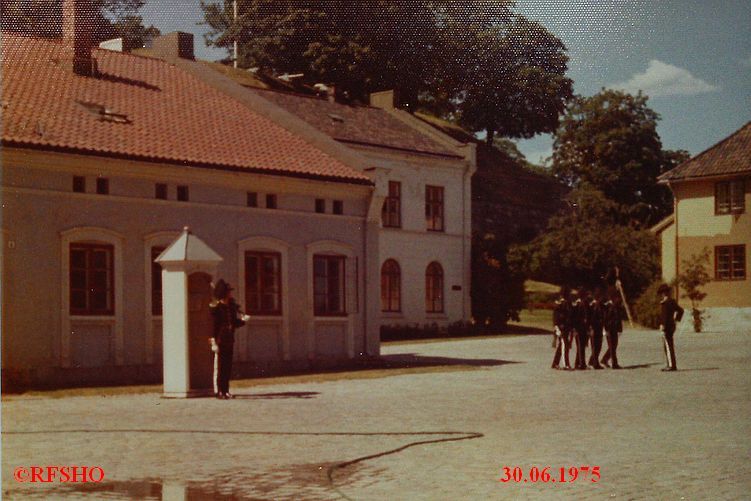 Festung Akerhus, Wachablösung