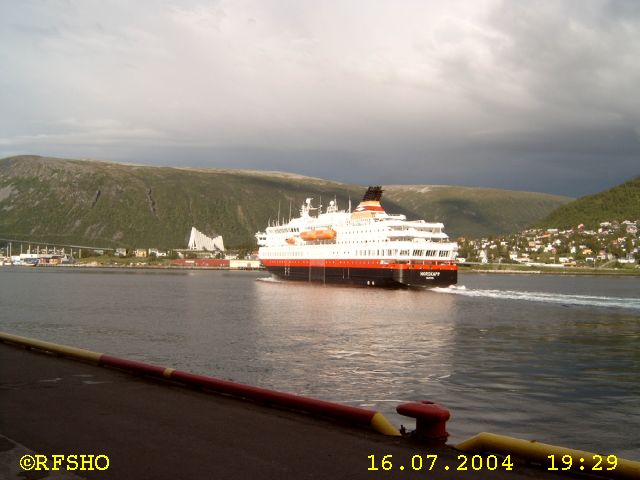MS NORDKAPP in Tromsø