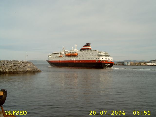 MS KONG HARALD verläß Hammerfest