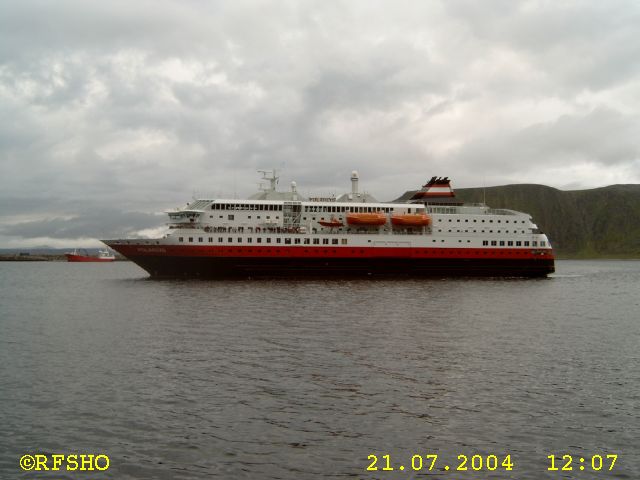 MS POLARLYS in Honningsvåg