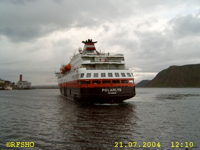 MS POLARLYS in Honningsvåg