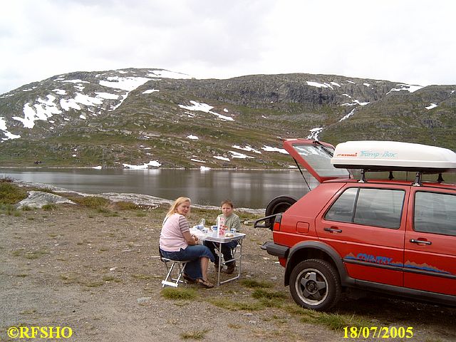 Tyin RV 53, Mittagspause