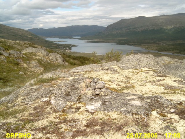 Geocache Gjende N 61.5005°, E 8.82125°