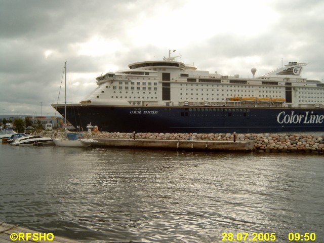 Oslo - Kiel mit MS Color Fantasy