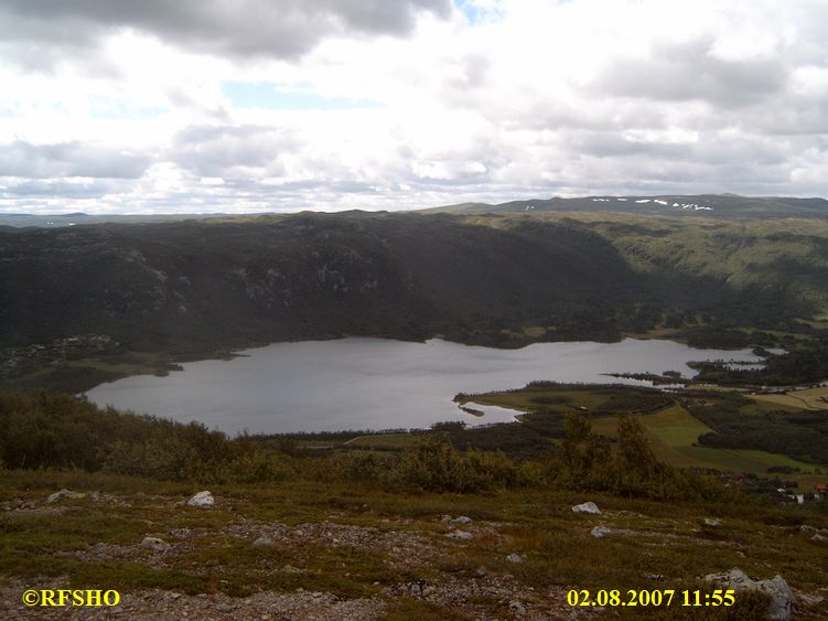 Ustedalsfjorden vom Gulsteinhovda