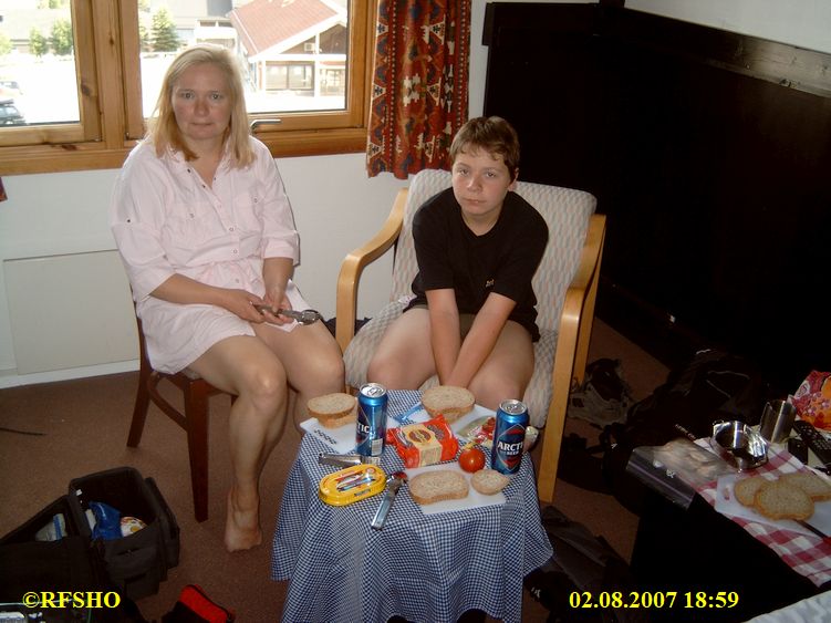 Geilo, Abendessen