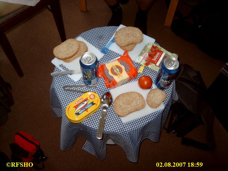 Geilo, Abendessen