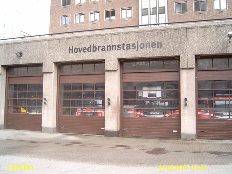 Oslo, Hovebrannstation