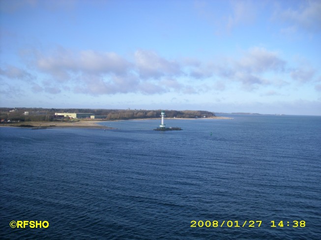 Leuchtturm Friedrichort in der Kieler Förde