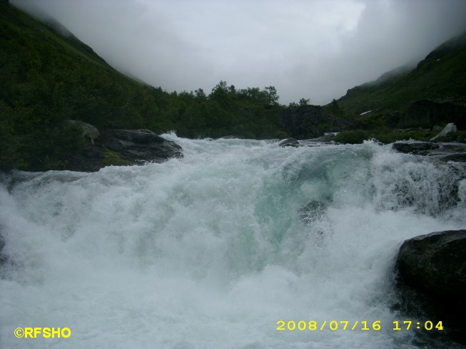 Buldrefossen am Hotel Videseter