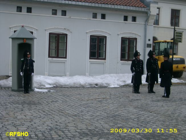 Festung Akerhus (Wachablösung)