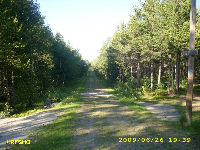 Wanderweg am Trolltun Hotel