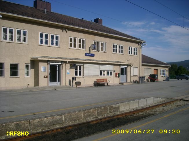 Dombås Bahnhof 659 moh.