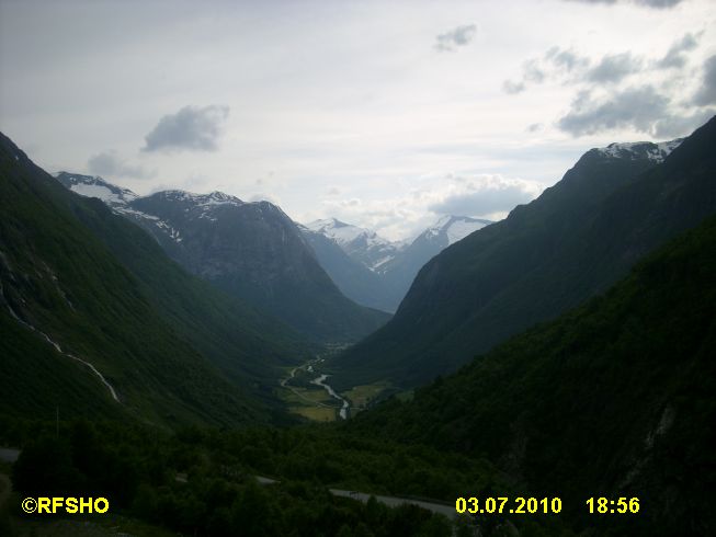 Ausblick vom Hotel Videseter