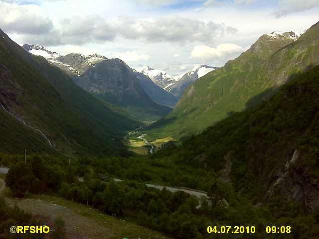 Ausblick vom Hotel Videseter