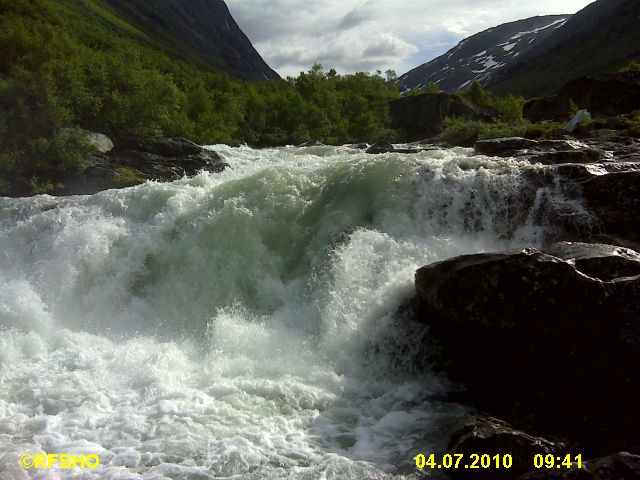 Buldrefossen am Hotel Videseter 