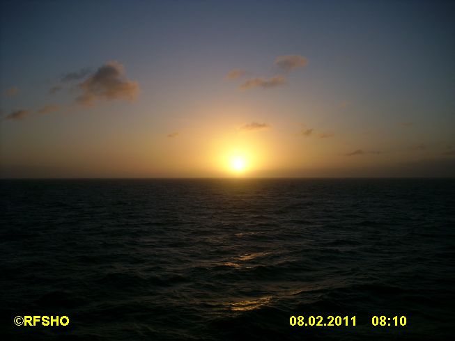 Sonnenaufgang Kieler Förde