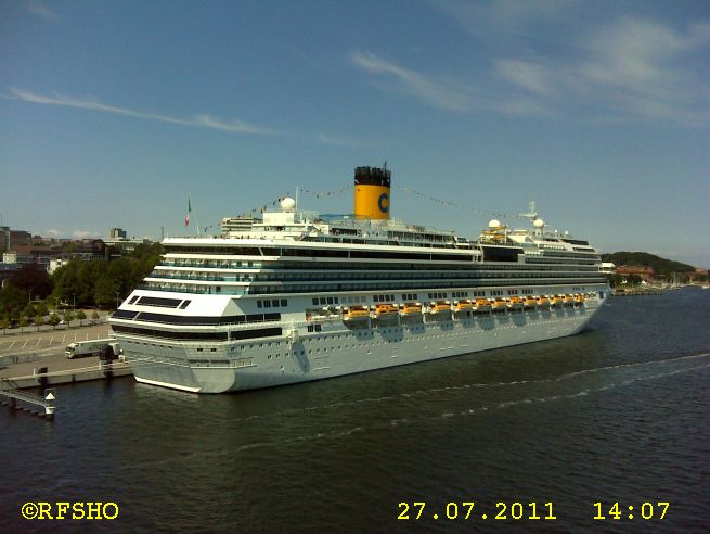 MS COSTA PACIFICA in Kiel