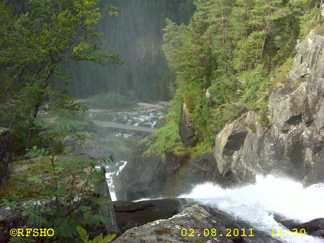 Låtefossen (oben)