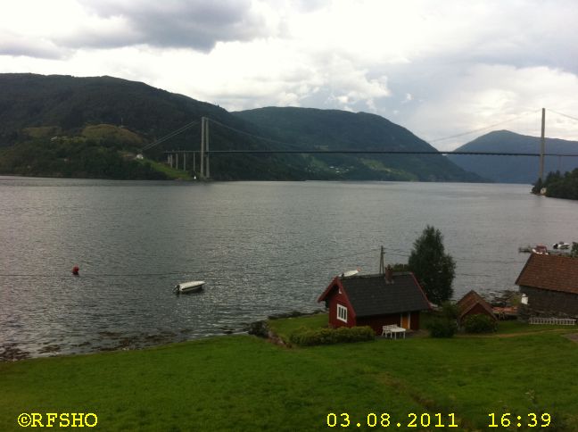 an der Bahn Bergen - Voss