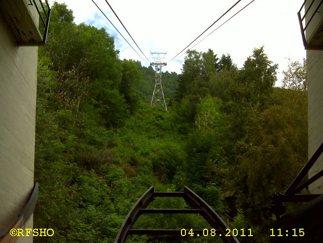 mit der Seilbahn auf den Hanguren