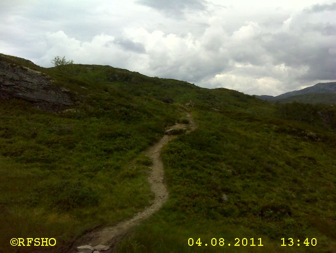 Hanguren, Wanderweg