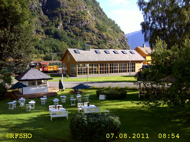 Flåm (Blick vom Hotel)