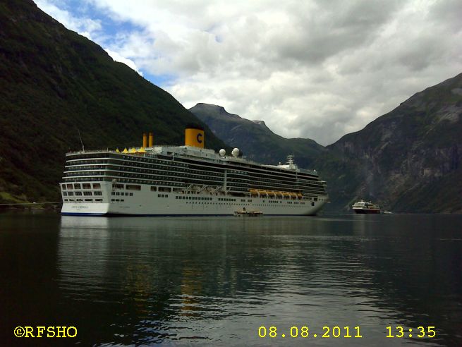 Geiranger MS COSTA LUMINOSA