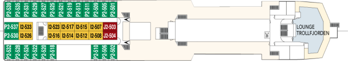 MS VESTERÅLEN Deck E
