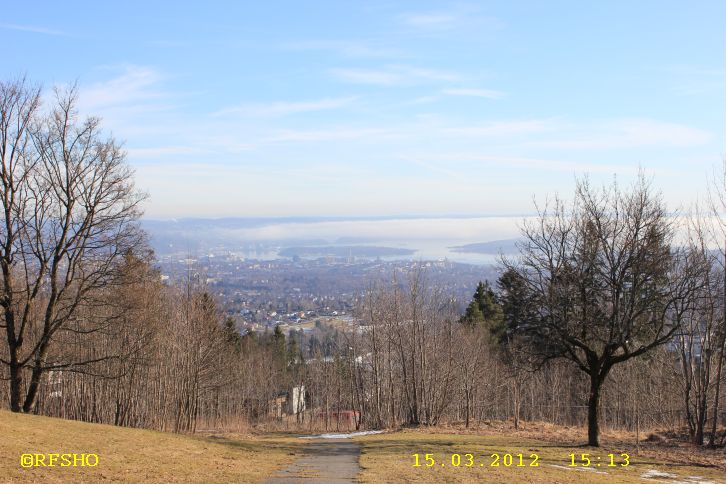Blick vom Holmenkollen