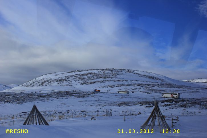 Fahrt zum Nordkapp