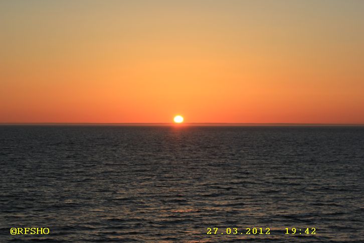 Sonnenuntergang Skagerak