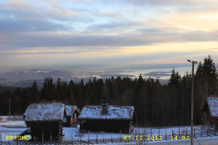 Blick von Frognerseter
