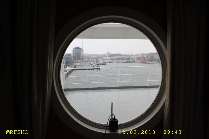 Ankunft Norwegenkai