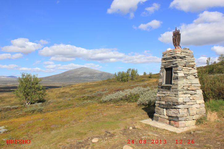 Dovrefjell, Rastplatz an der E 6