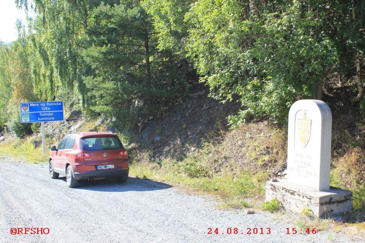 Am RV 70 von Oppdal nach Sunndalsøra