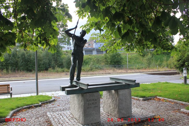 Andalsnes, Endstation der Raumabahn