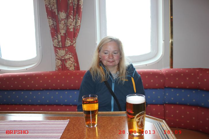 Dämmerschoppen auf der MS VESTERÅLEN