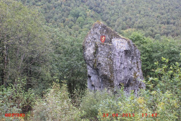 Norangsdalen, Gangerolvstein