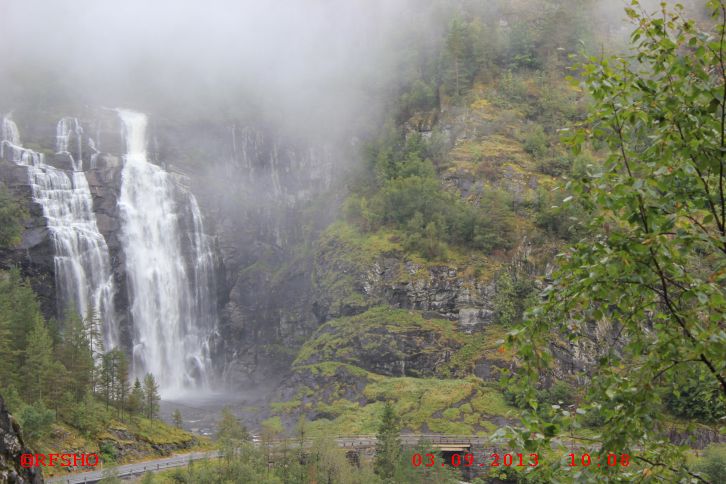 Skjervsfossen am RV 13