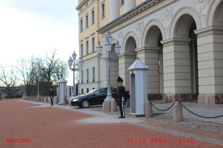 Det kongelige slott, Silvesterempfang