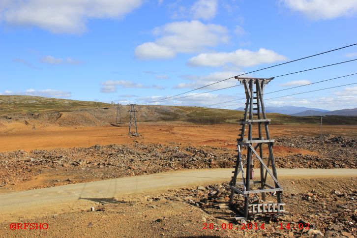 Seilbahn von der Olavsgruva zur Storwartzgruve