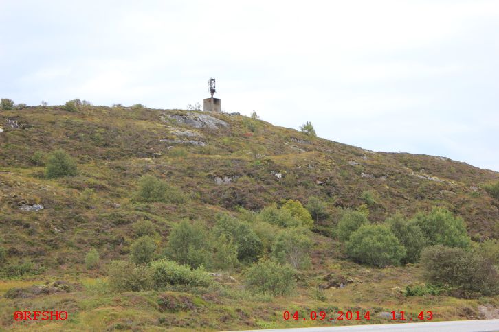 Atlanterhavsvegen, Radaren på Kjeksa 